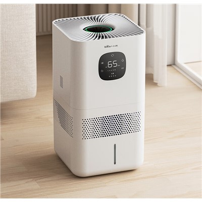 小熊(Bear)JSQ-P80A5 加濕器 無(wú)霧加濕器臥室 嬰兒用辦公室大容量 家用低噪活水循環(huán)智能恒濕母嬰落地款空氣凈化 8L